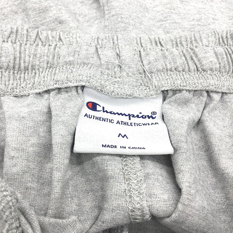 Champion Soft Light Grey 100% Cotton Relaxed Fit Jersey Shorts Mens Size M