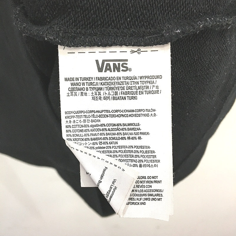 Vans Black White Check Shoulder Extra Long Jumper Mens Size M NEW