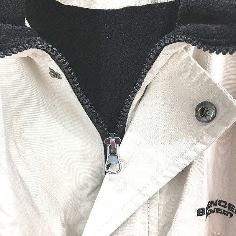 Spencer Project Sand Beige Fleece Lined Zip Up Jacket Mens Size Large NEW