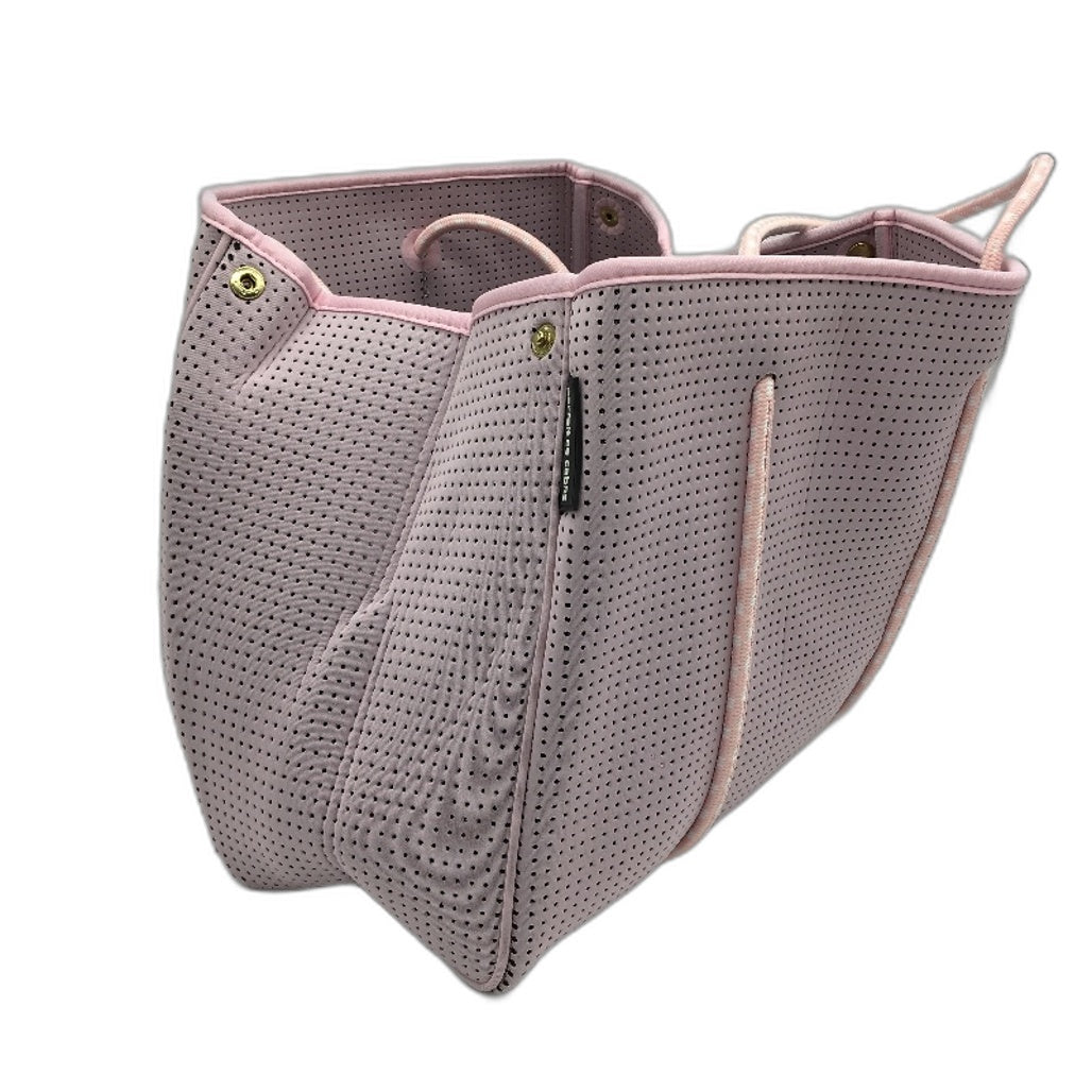 Parfait Ce Cabas Neoprene Pink Beach Tote Bag & Matching Make Up Purse NEW