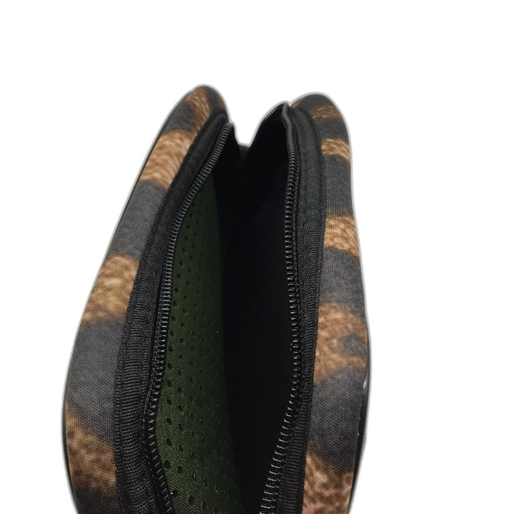 Parfait Ce Cabas Neoprene Brown Animal Print Multi-Use Mini Shoulder Bag NEW