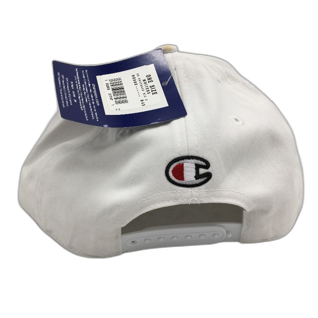 Champion 3 Pack White Embroidered Logo Snapback Baseball Caps Unisex OSFM NEW