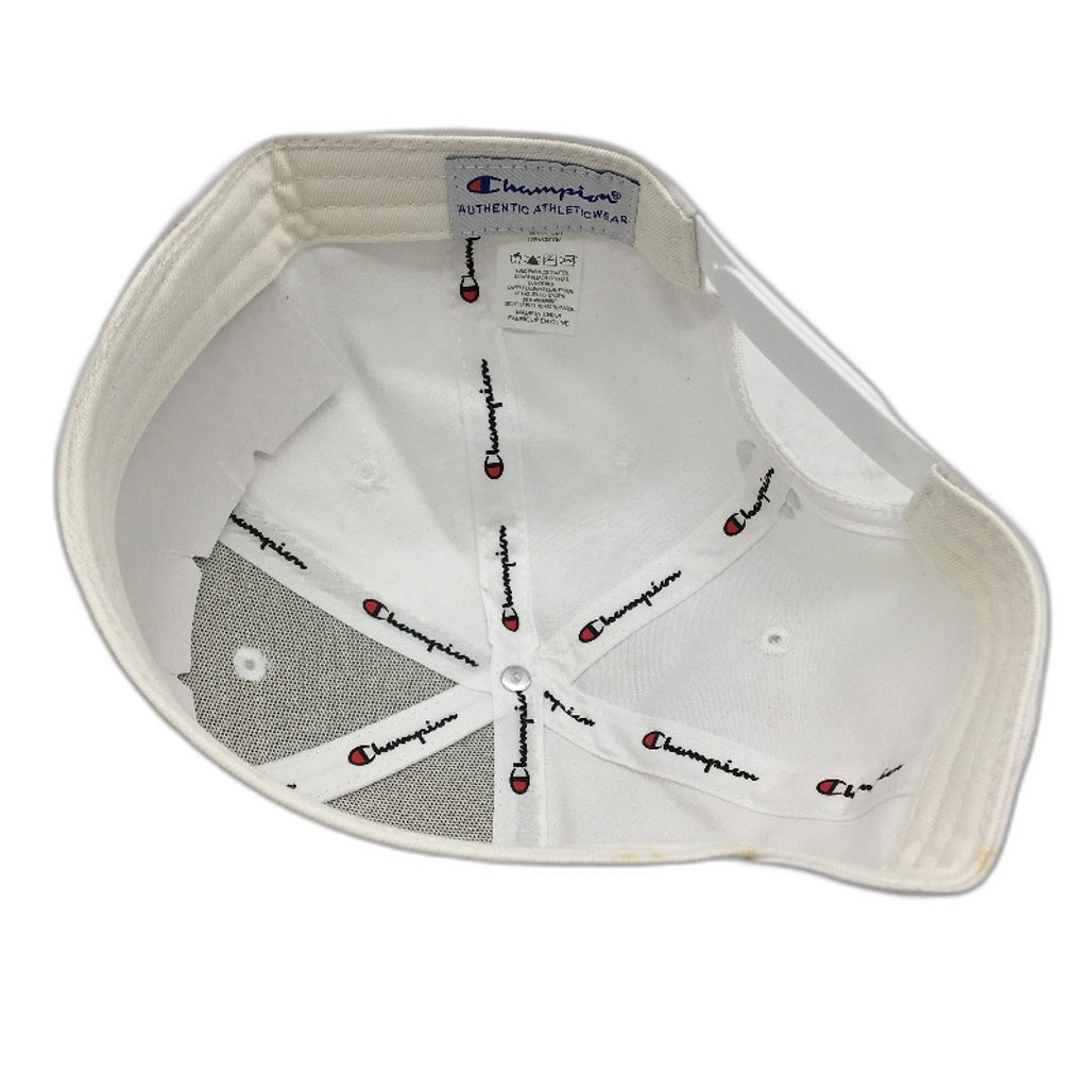 Champion 3 Pack White Embroidered Logo Snapback Baseball Caps Unisex OSFM NEW