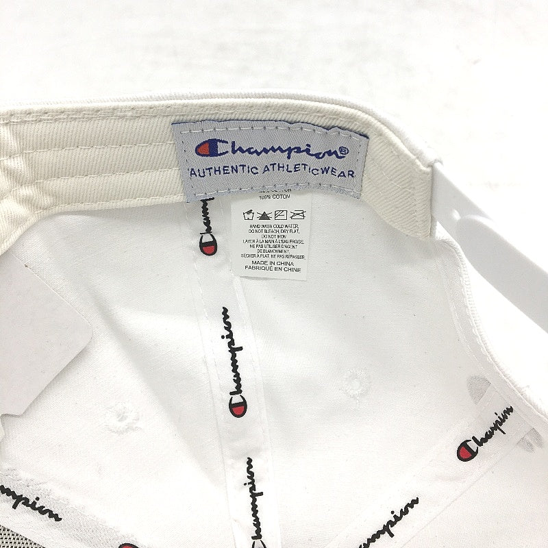 Champion 3 Pack White Embroidered Logo Snapback Baseball Caps Unisex OSFM NEW