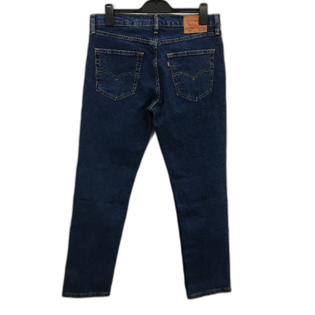 Levi Strauss 511Classic Zip Fly Blue Denim Jeans Ladies Size W34 L32 NEW