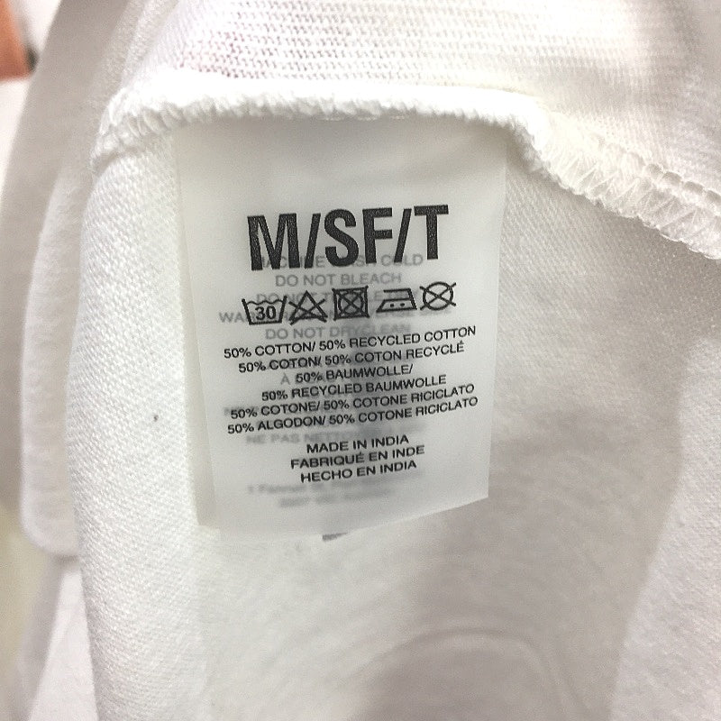Misfit Mad MInds 100% Cotton White We Are All Friends T-Shirt Size XL NEW