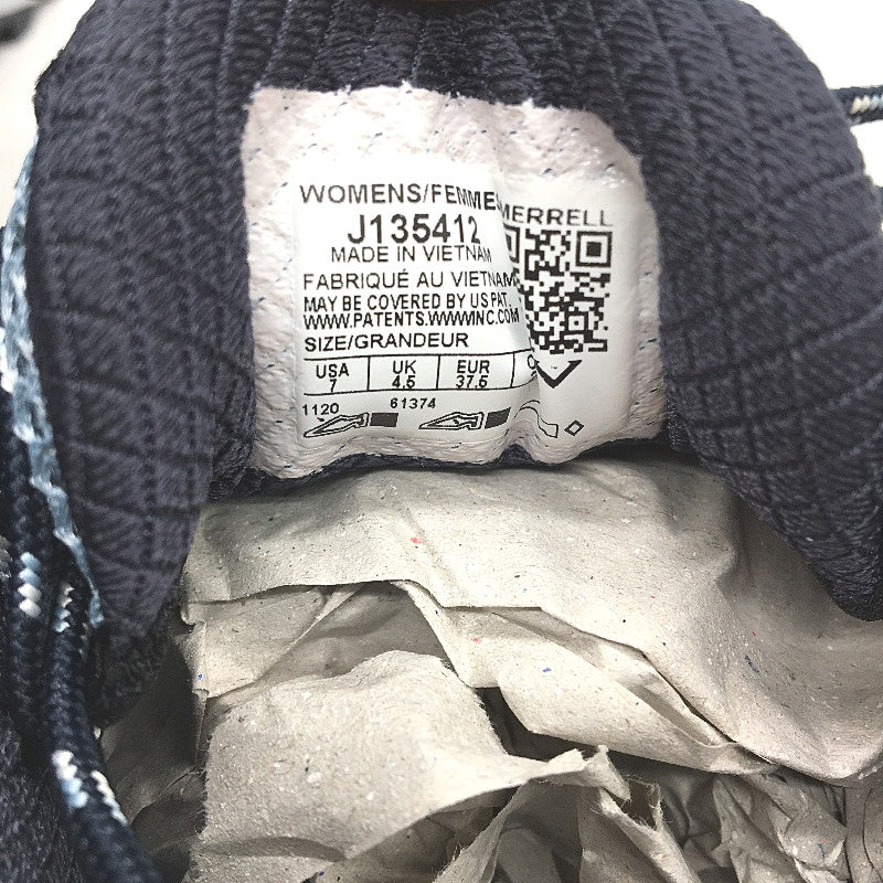 Merrell Moab Speed Alititude Blue Vibram Lace Up Sneakers Ladies US 7 EU37.5 NEW
