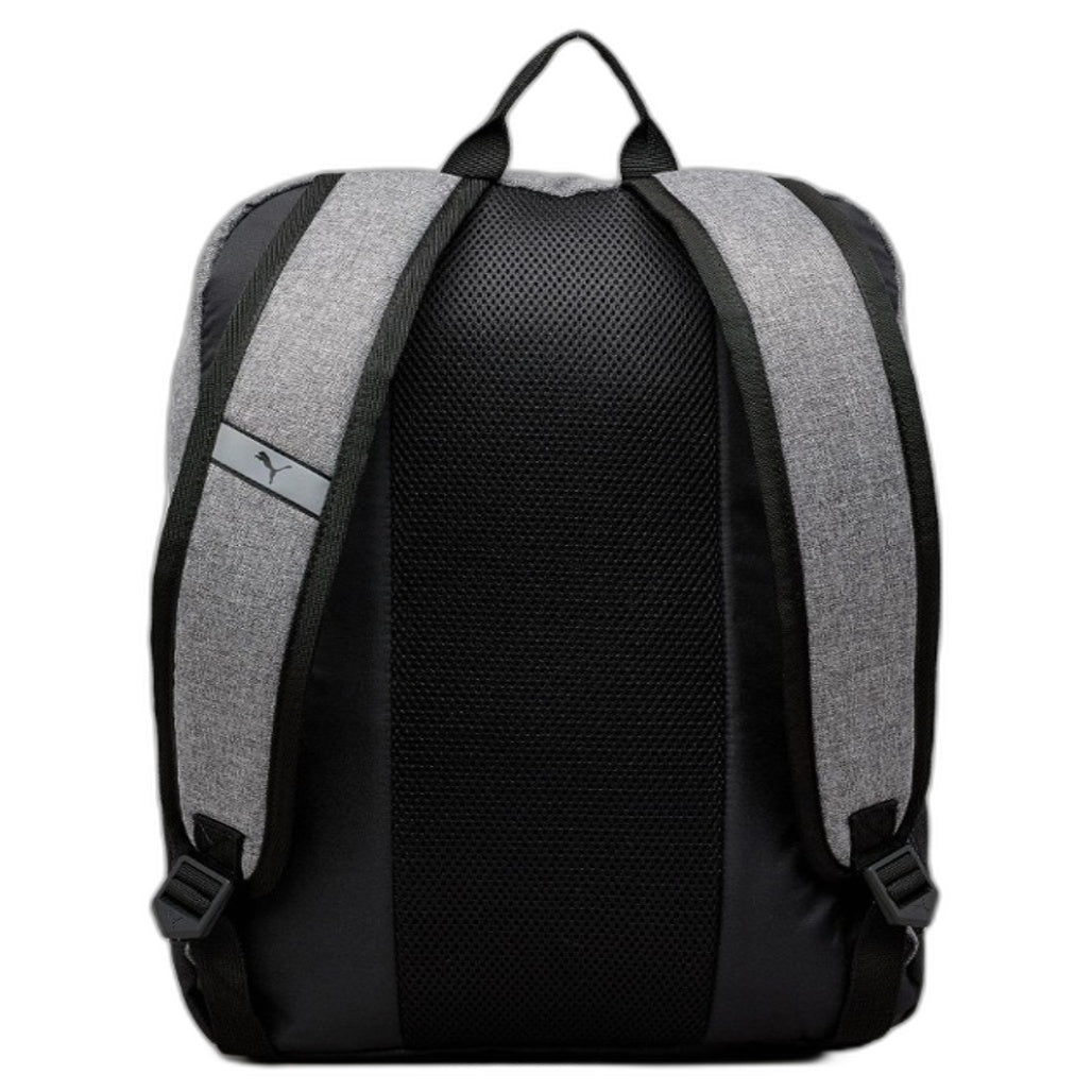 Puma Sports 27L Adjustable Strap Padded Backpanel Grey Heather Backpack NEW