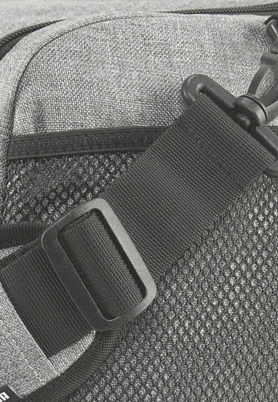 Puma Sports 58L Grey Heather Challenge Medium Holdall Toploader Duffle Bag NEW