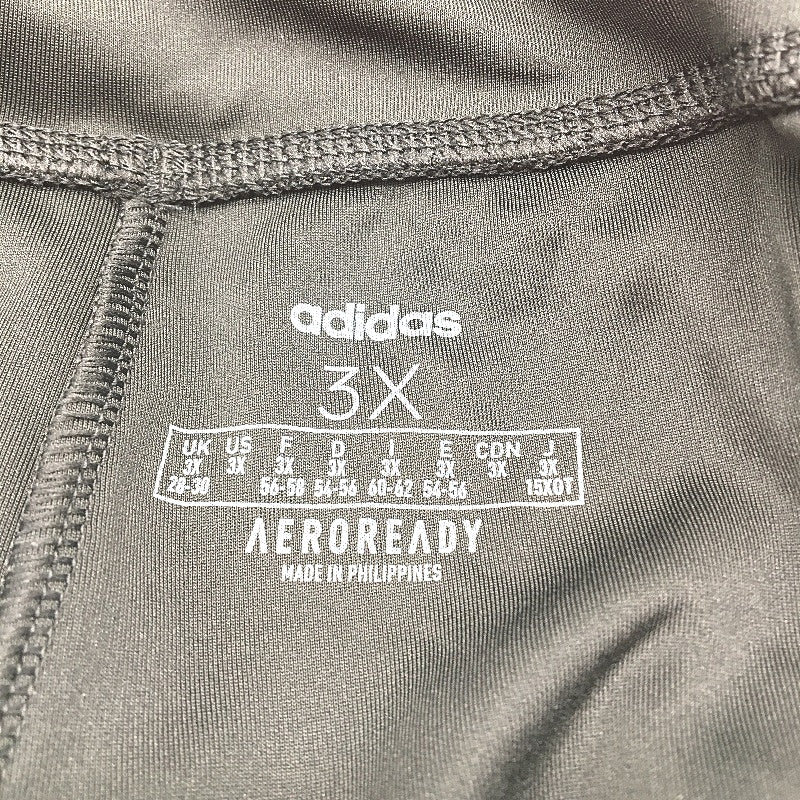 Adidas Aeroready Training Black Mesh Calf 3/4 Length Tights Size 3X UK 28-30 NEW