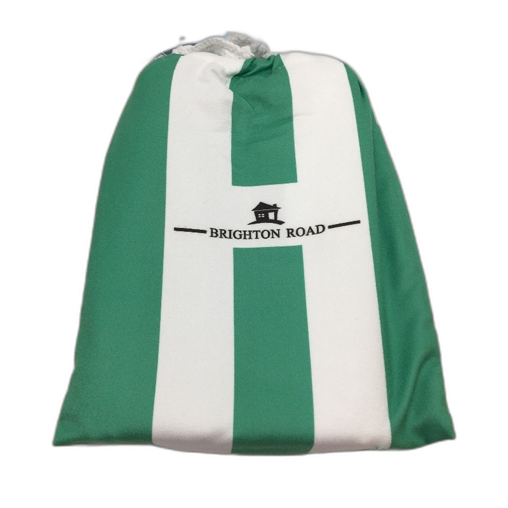 Brighton Road 2Pck Yellow Green Sand Free Lightweight Microfibre Beach Towel NEW