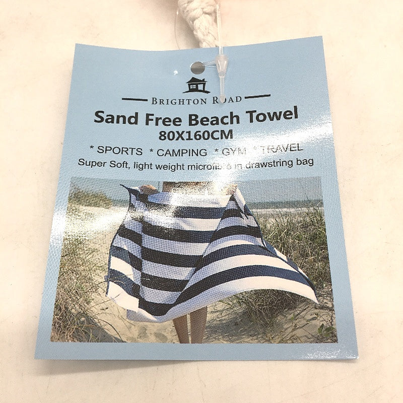 Brighton Road 2Pck Red Orange Sand Free Lightweight Microfibre Beach Towels NEW