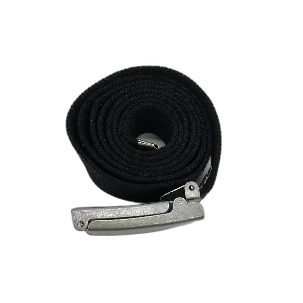 Spencer Project Lightspeed Canvas Cotton Woven Belt L120CM Mens Black NEW