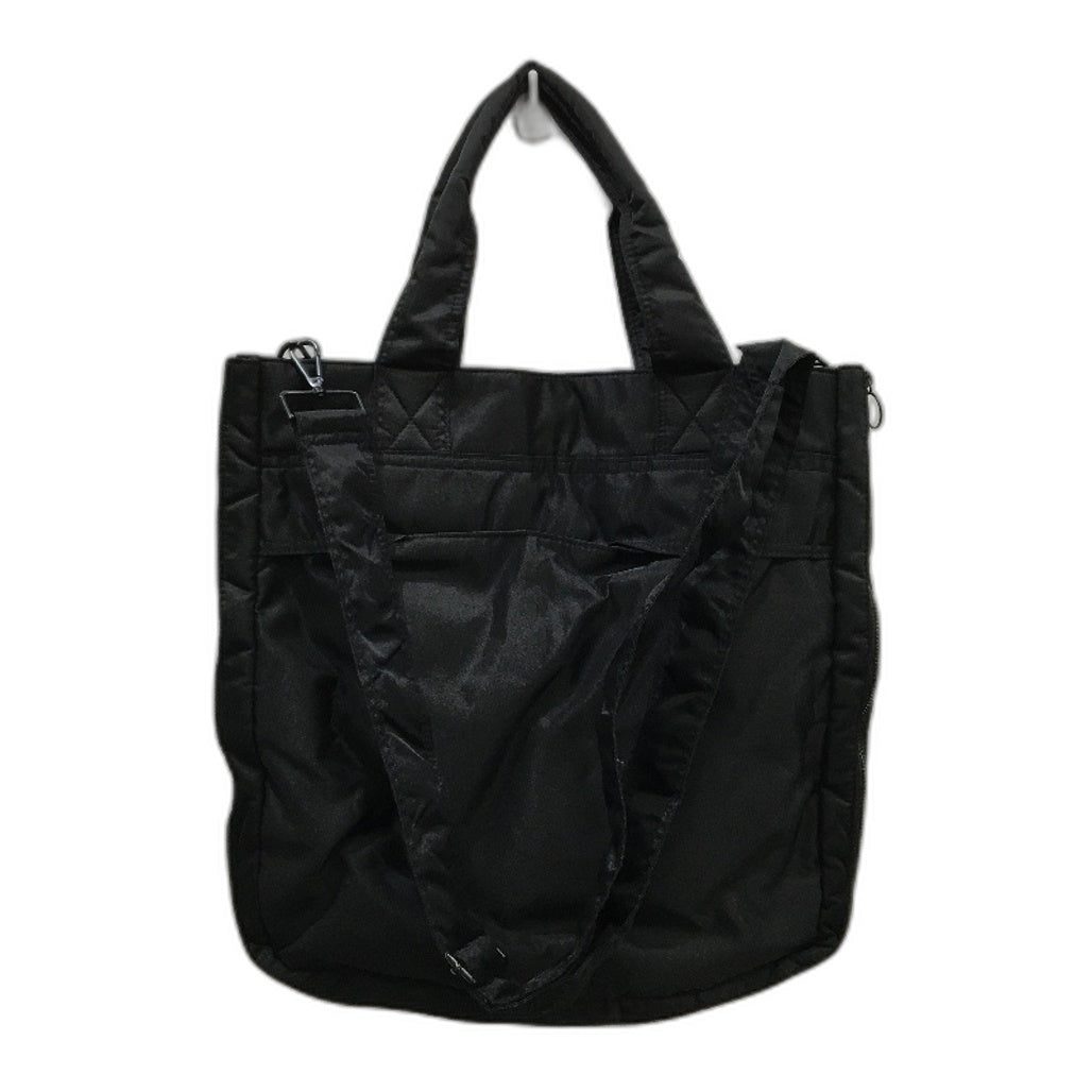 Blacknoise Whiterain Large Expandable Nylon Utility Worker Bag Black Unisex NEW