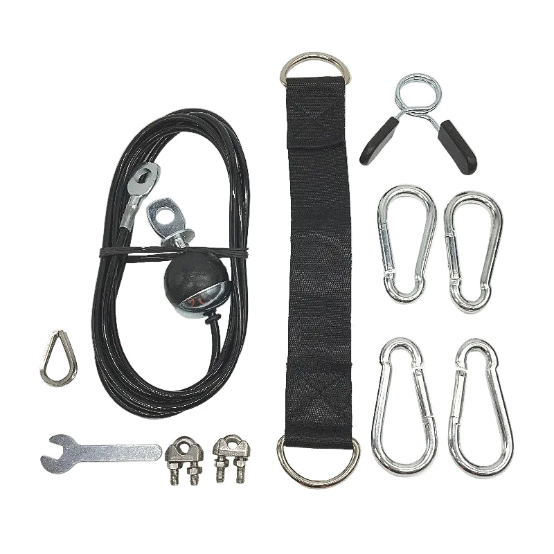 Cable Pulley System DIY Machine Attachments Lat Pull Down Tricep Gym Kit NEW