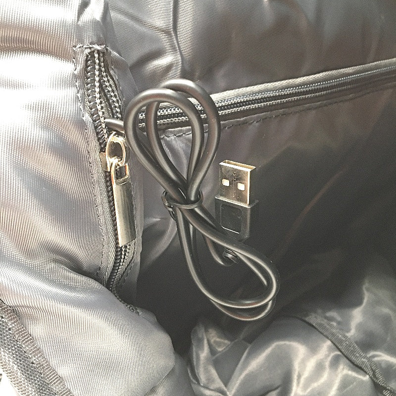 Large Capacity Expandable Carry On Travel Backpack Weekend Trip Bag Grey NEW