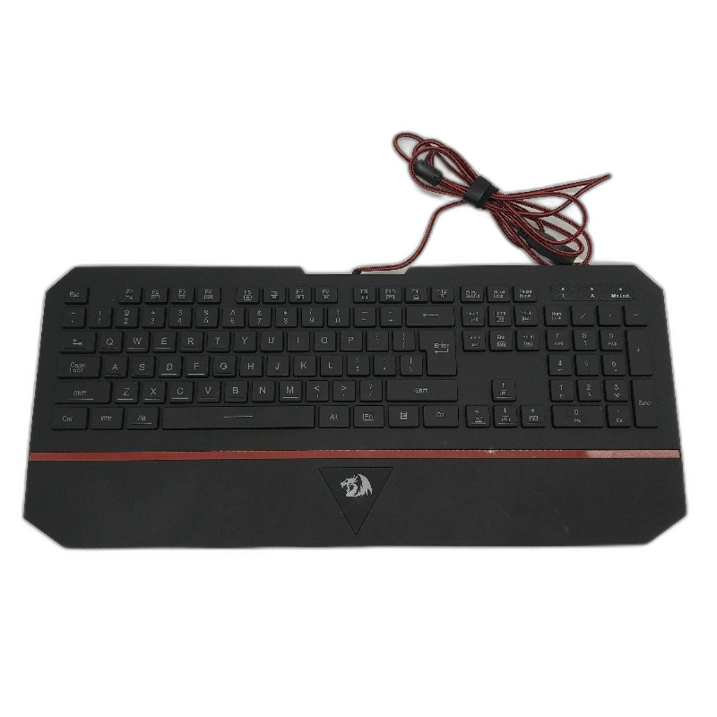 Redragon Karura 2 RGB Gaming Keyboard With Wrist Rest High Speed & Control NEW