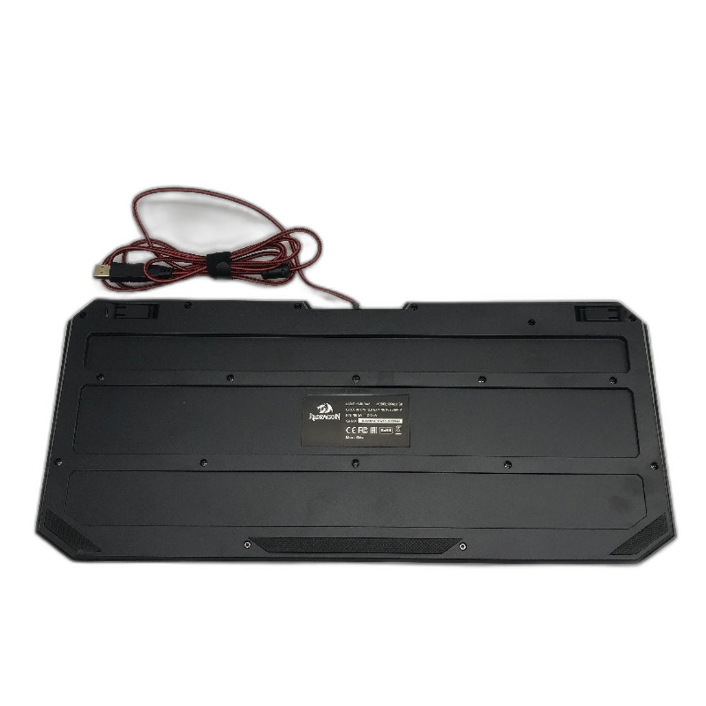 Redragon Karura 2 RGB Gaming Keyboard With Wrist Rest High Speed & Control NEW