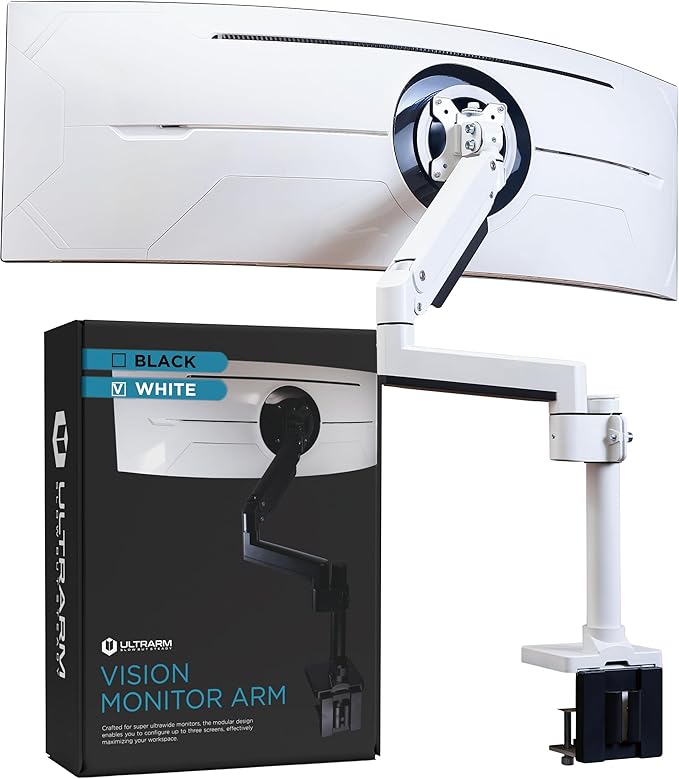 Ultrarm Vision Monitor Modular Heavy Duty Monitors Up To 57 Inch & 20KG