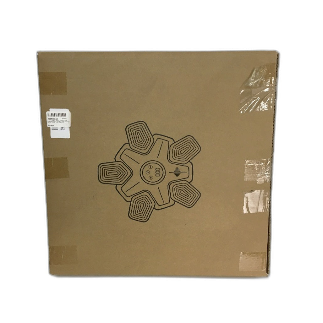 Music Boxing Target Machine With Lights Wall Mounted Bluetooth Black NEW