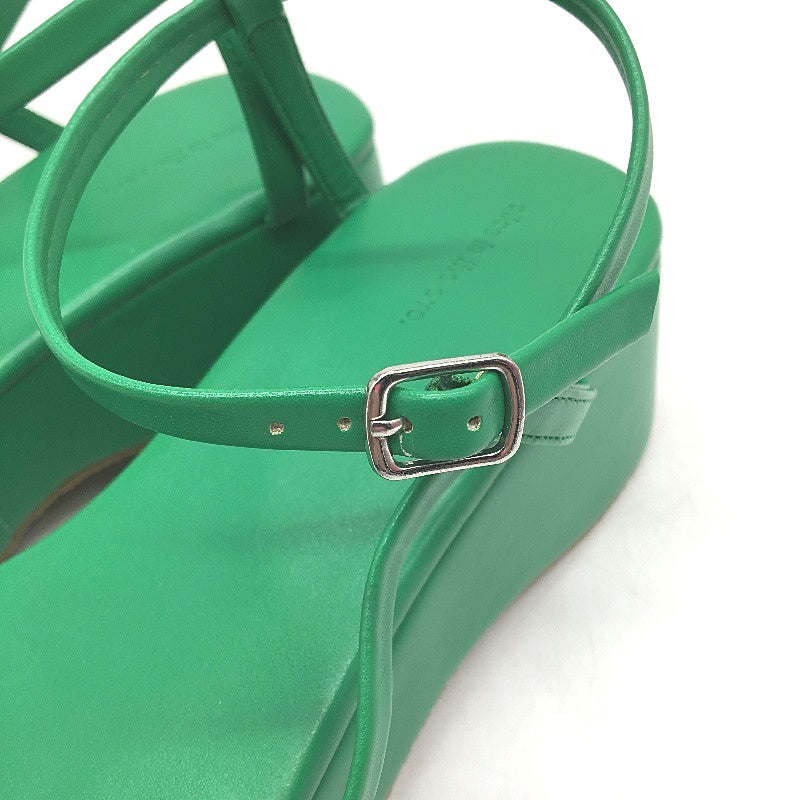 Alice In The Eve Green Fern Lola Flatform Sandals Ladies Size US 10 EU 41 NEW