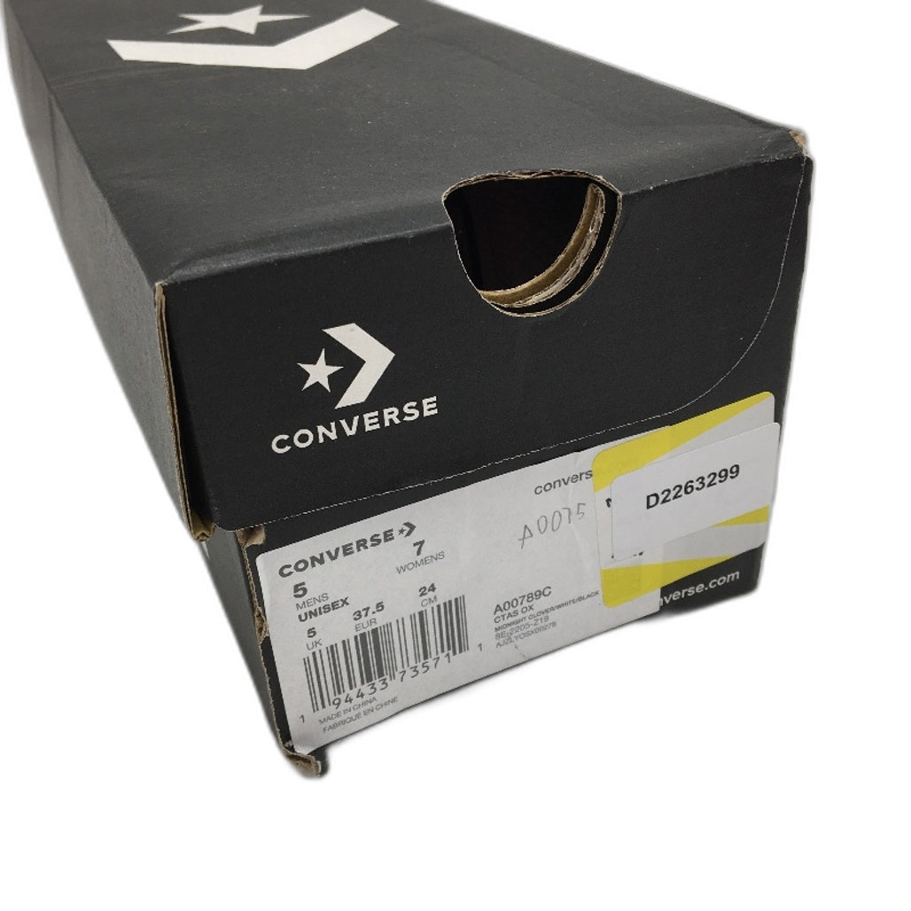 Converse All Star Chuck Taylor Canvas Low Top Green Sneakers M5 L7 EU 37.5 NEW