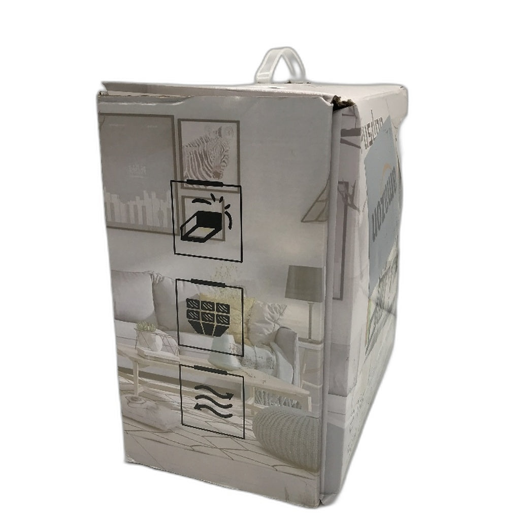 PUSDON 2 Tier 26-38 Inch Stainless Steel Over Sink Dish Drying Rack in Black NEW