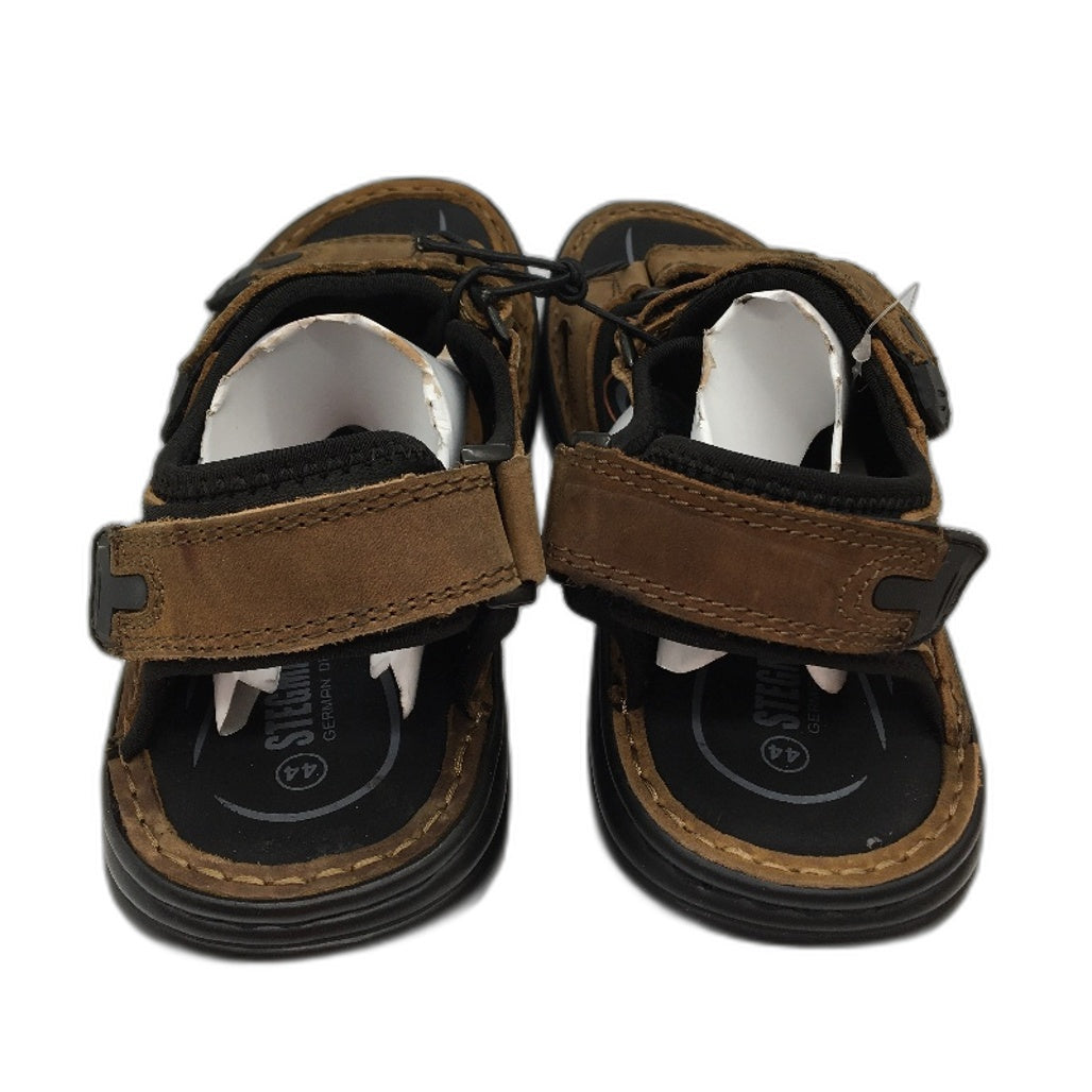 Stegmann German Design Barry-M Brown Mens Casual Sandals Size 44 NEW