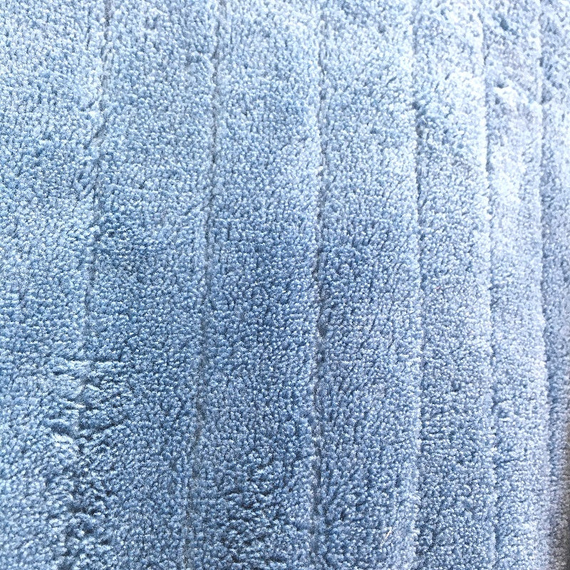 Westbay Super Soft Plush Blue Waist Tie Up Fleece Robe Mens Size L NEW