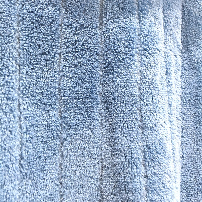 Westbay Super Soft Plush Blue Waist Tie Up Fleece Robe Mens Size S NEW