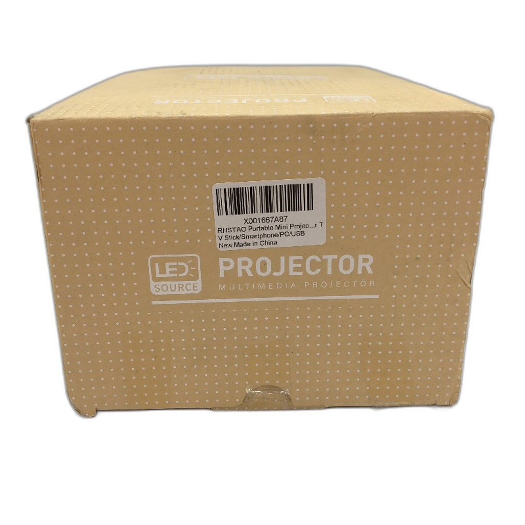 Rhstao Portable Mini Projector TV/Stick/Smartphone/PC/USB HY300 DEMO