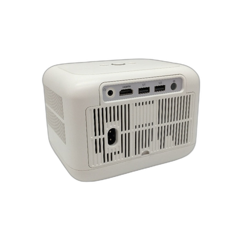 Yaber LCD Mini Video Projector E1 1080P Electric Focus DEMO