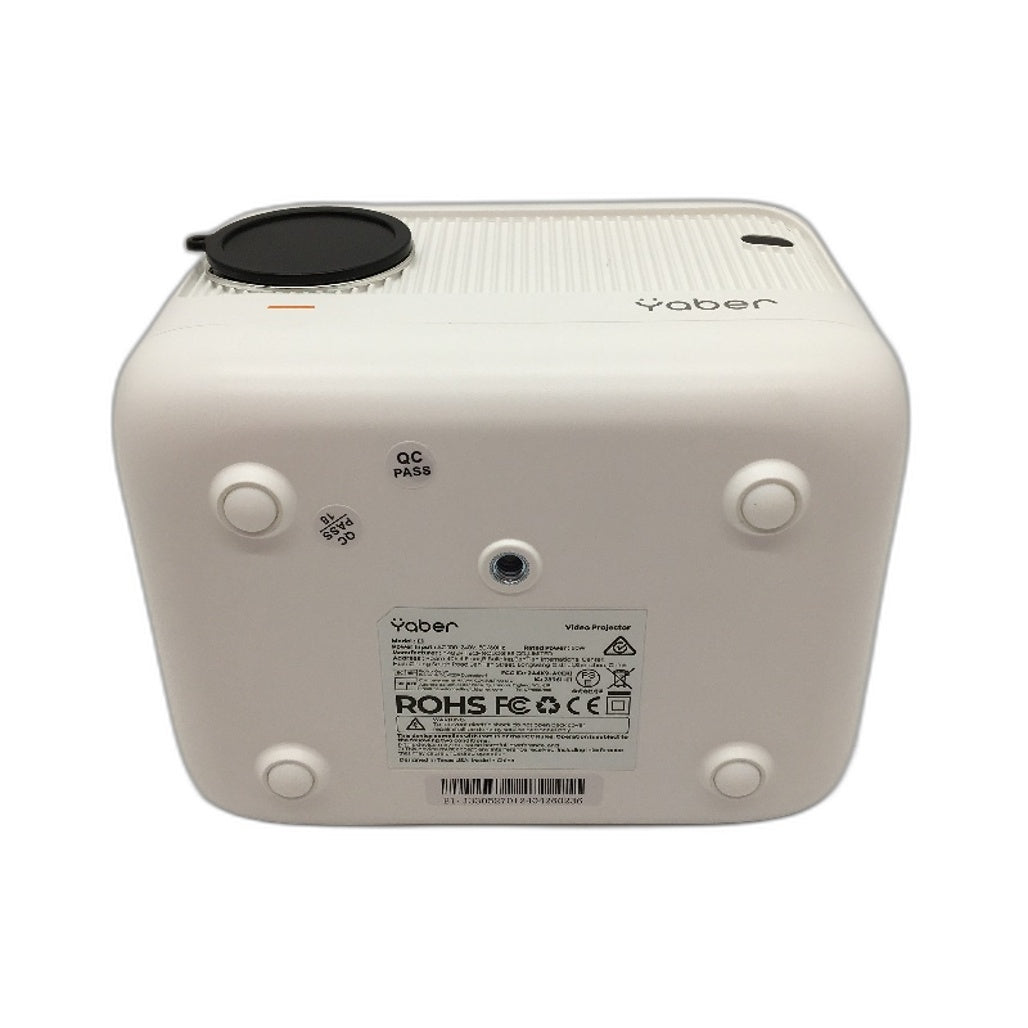 Yaber LCD Mini Video Projector E1 1080P Electric Focus DEMO