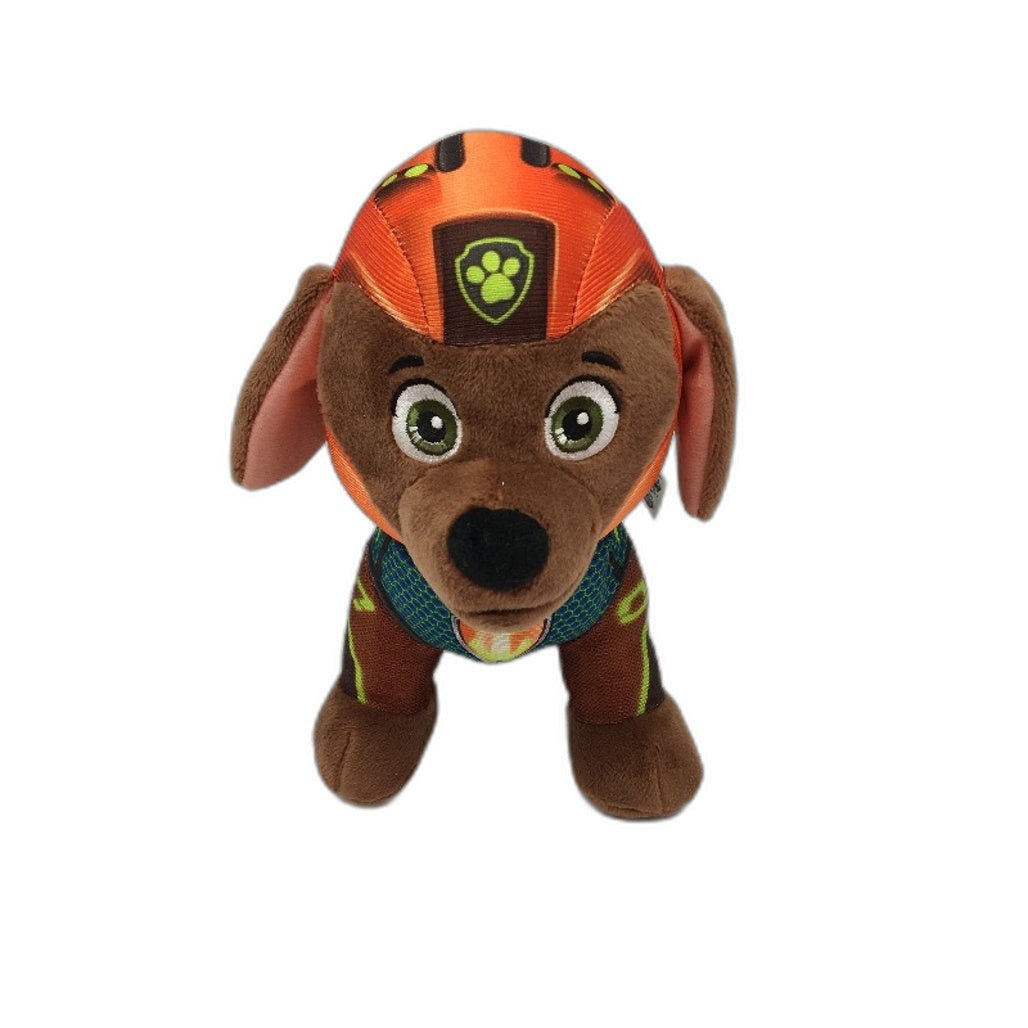 5 Pce Nickelodeon Paw Patrol Wooden Puzzles & Zuma Plushy Toy NEW