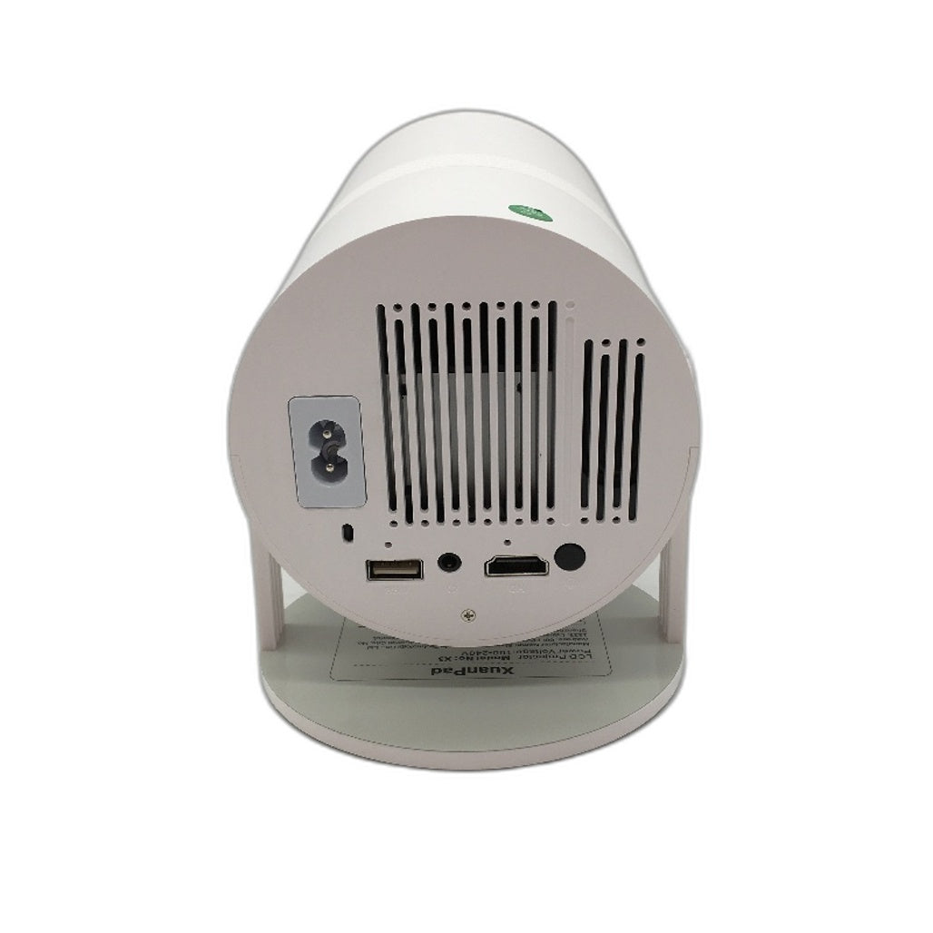 XuanPad Mini Full HD Portable White Home Theater Projector DEMO