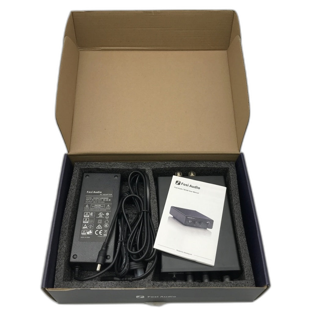 Fosi Audio Hi-Fi Stereo 2 Channel Amplifier 300W Bass & Treble Control NEW