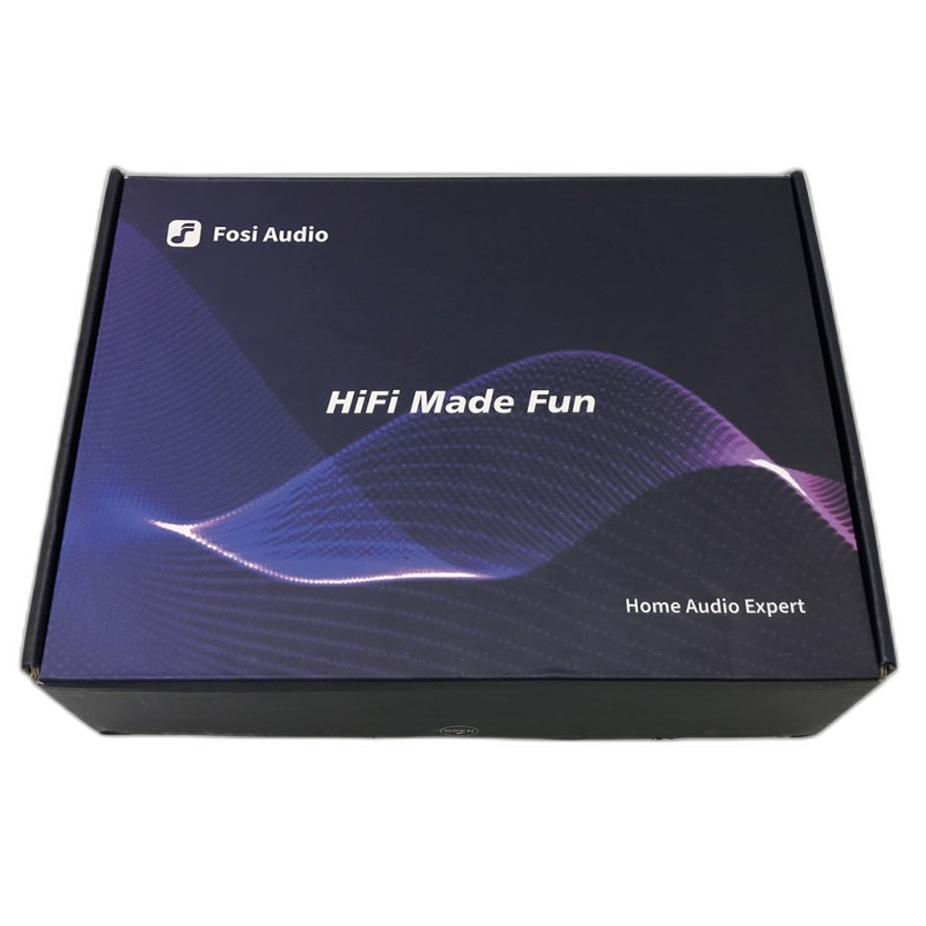 Fosi Audio Hi-Fi Stereo 2 Channel Amplifier 300W Bass & Treble Control NEW