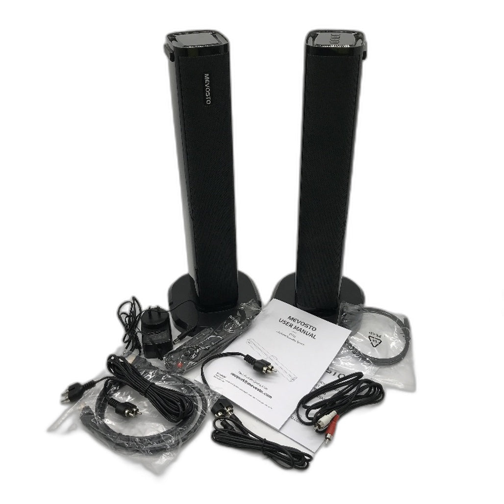 Mevosto Black 2.2CH Sound Bar for Home Cinema D7H Demo