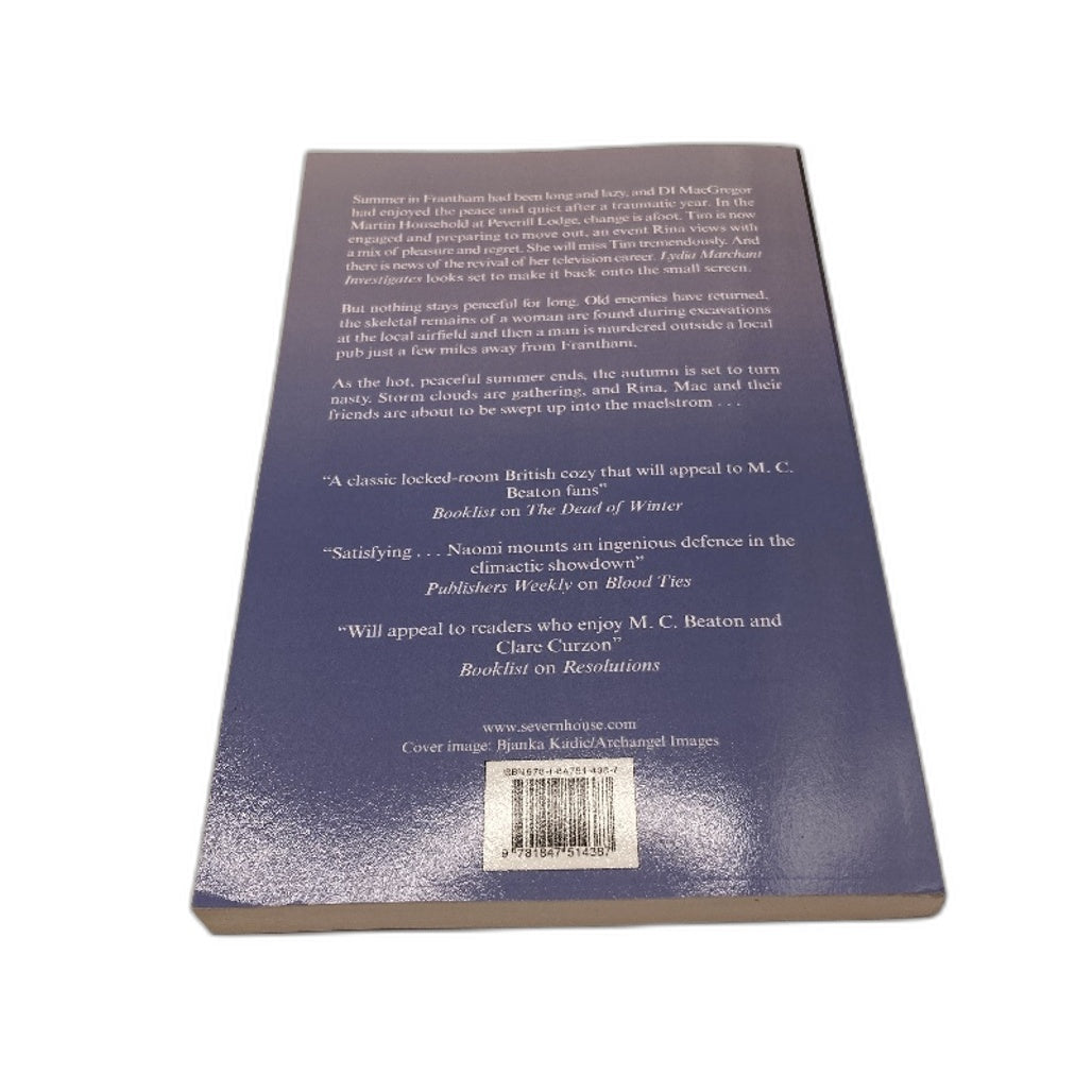 Cause of Death A Rina Martin Mystery Book by Jane A. Adams NEW