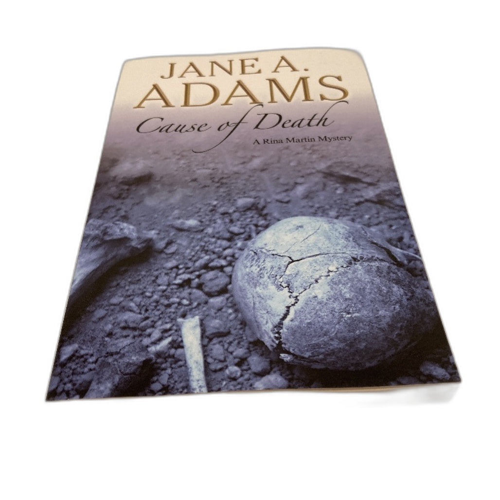 Cause of Death A Rina Martin Mystery Book by Jane A. Adams NEW
