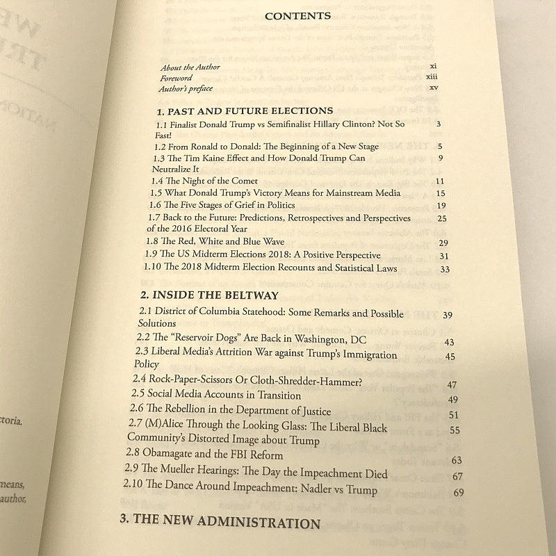Welcome to Trumplandia National Populism in America Book by Tiberiu Dianu NEW