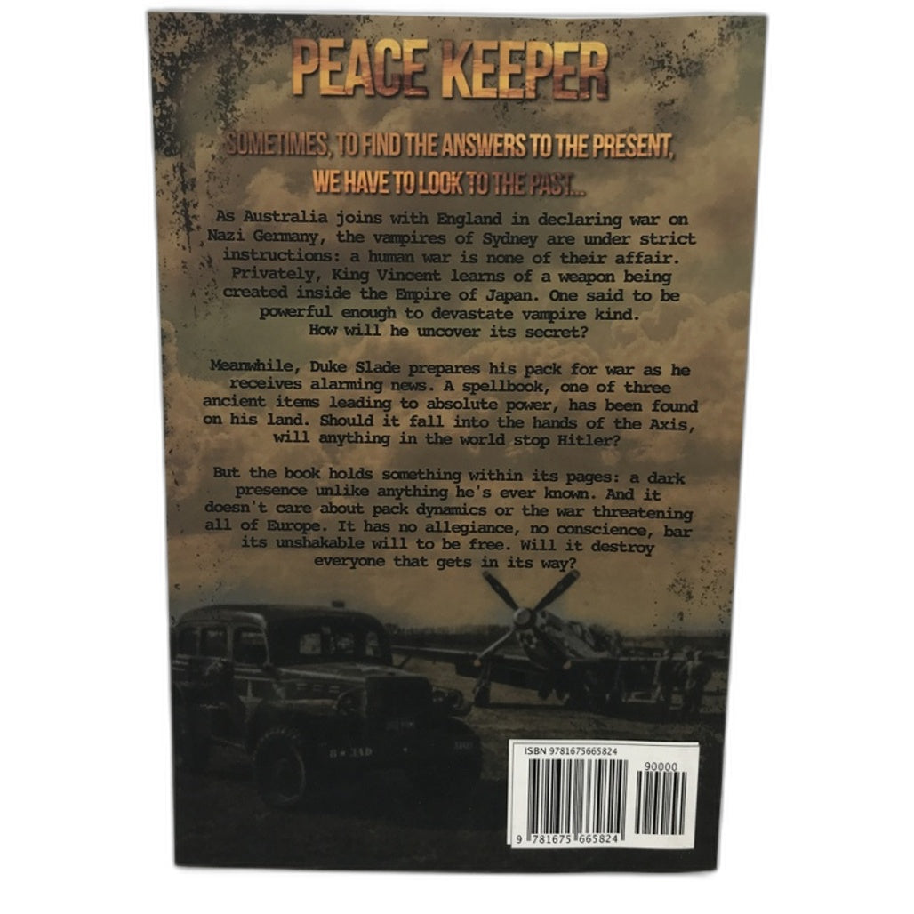 Peace Keeper Part One / Undeadly Secrets Series/ Book by Aron L Speer NEW