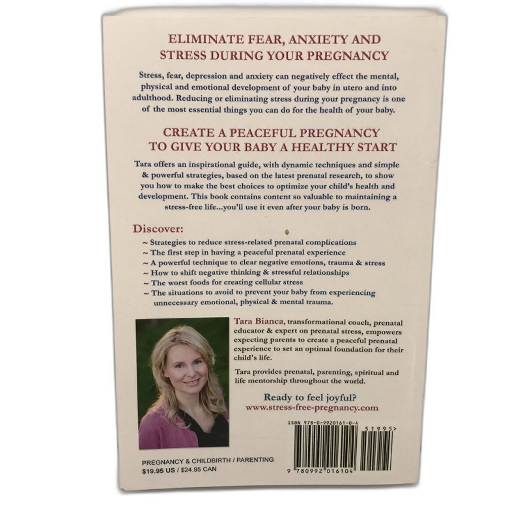 Strees Free Pregnancy 108 Essential Tips Book by Tara Bianca Paperback NEW