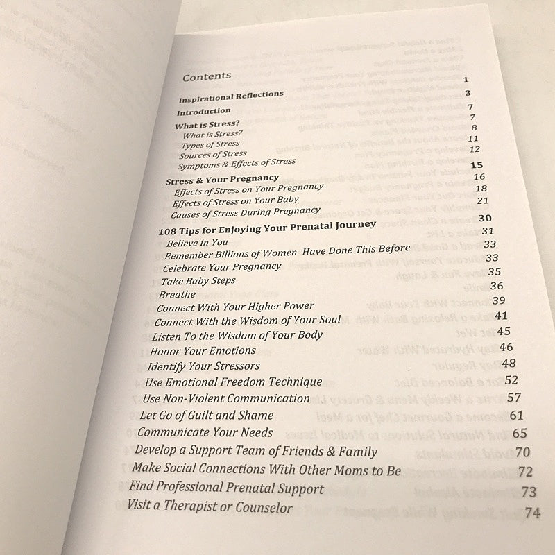 Strees Free Pregnancy 108 Essential Tips Book by Tara Bianca Paperback NEW