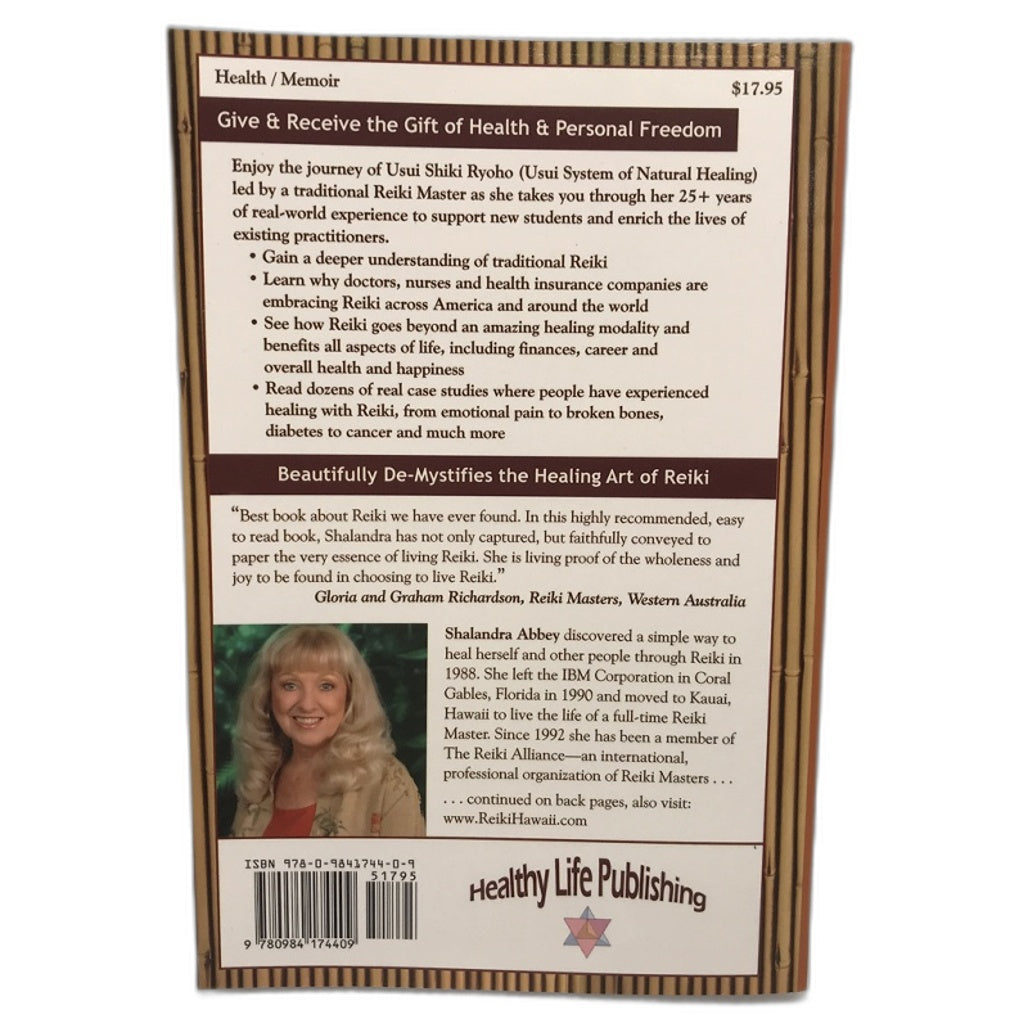 Living a Life of Reiki Book by Shalandra Abbey Paperback NEW