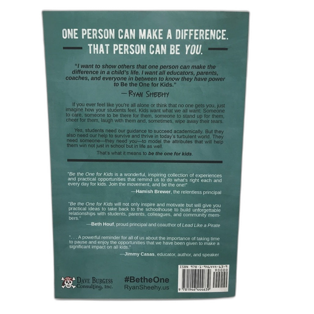 Be the One for Kids Book by Ryan Sheehy Paperback NEW