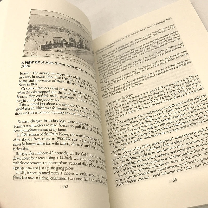 Norfolk Nebraska the First 150 Years Book by Sheryl Schmeckpeper NEW