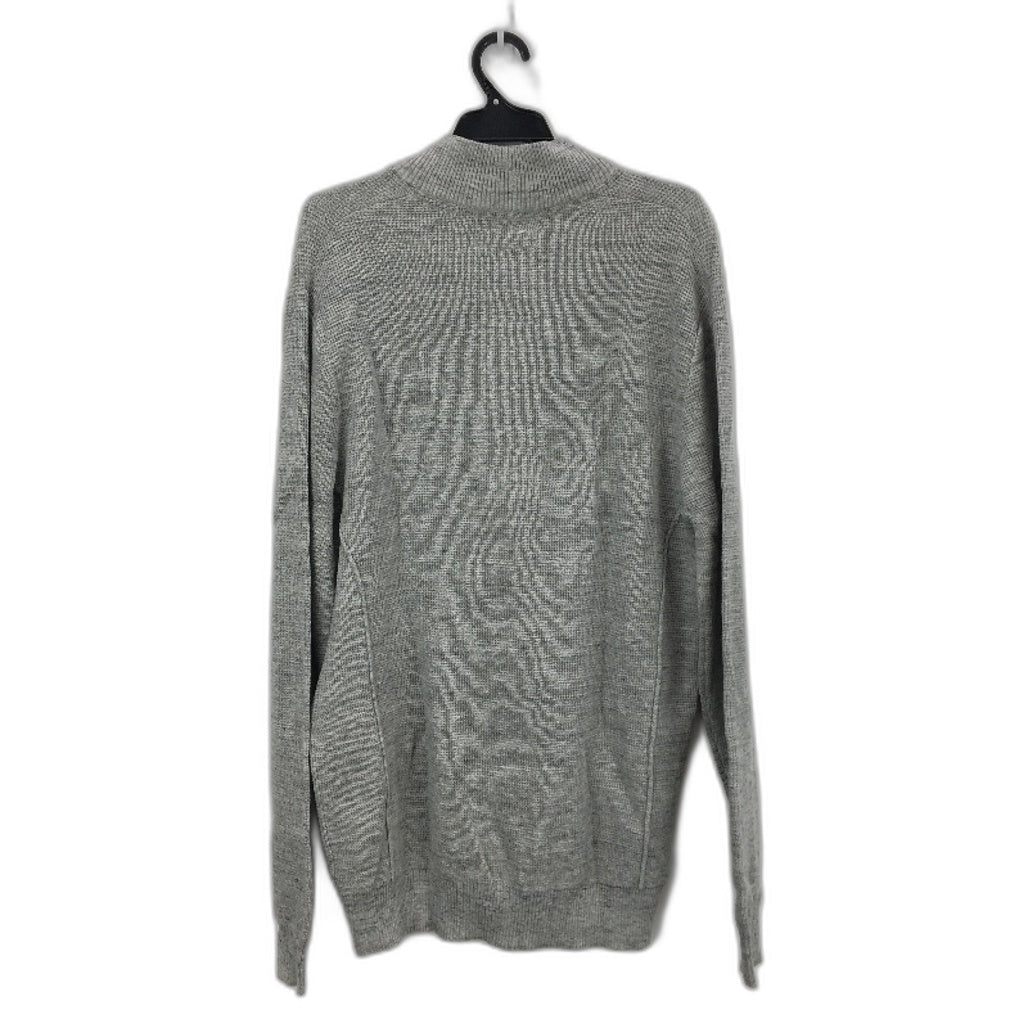 Jeanwest Mens Alloy Marlie Knit Textured Zipper Jumper Size L NEW