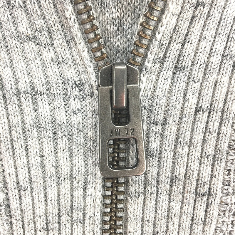 Jeanwest Mens Alloy Marlie Knit Textured Zipper Jumper Size L NEW