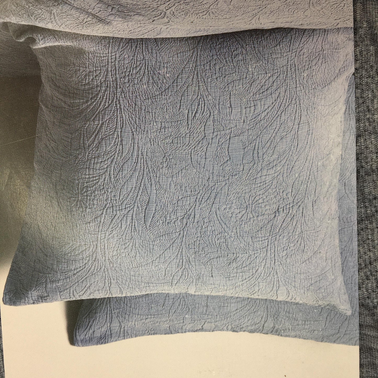 Target 4 Mixed Blue Tones Textures/Colours Europoean Pillow Cases NEW